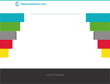 Tablet Screenshot of flipyeahparkour.com